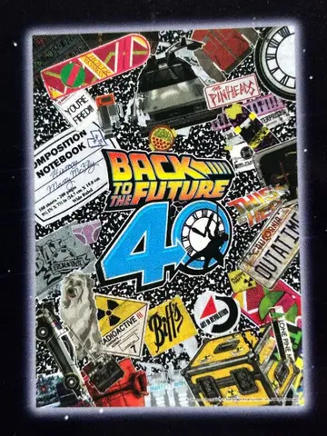 후류 복권 백투더퓨처 40주년 아트 포스터 G상