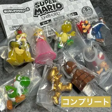 슈퍼 마리오 메지루시 액세서리 2종 8개 컴플리트 세트