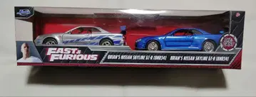 와일드 스피드 브라이언 R34 GT-R 2대 세트