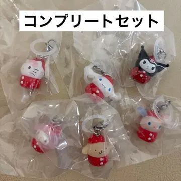 산리오 딸기 메지루시 액세서리 컴플리트