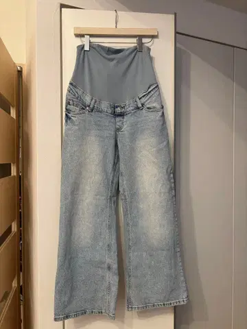 H&M MAMA 와이드 데님 마터니티 데님