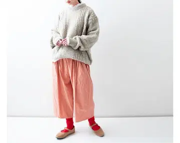 veritecoeur 코튼 실크 팬츠 핑크