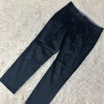 그린 레이블 릴랙싱 슬랙스 네이비 38 일본제