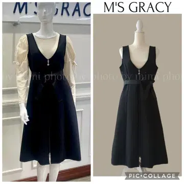 M'S GRACY*WEB 게재*본딩 오버롤 스커트