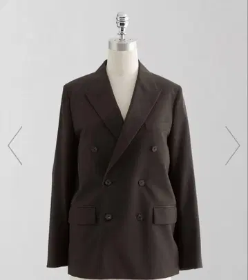 [ LOEFF ] 울 개버딘 더블 브레스트 자켓