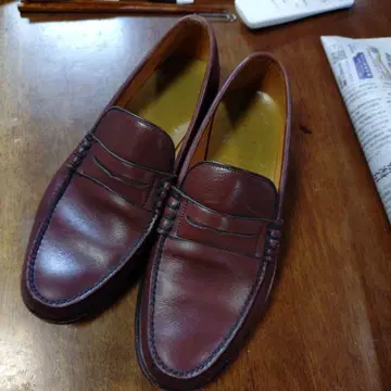 REGAL 다크 브라운 가죽 로퍼