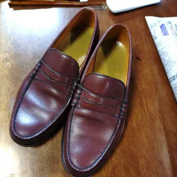 REGAL 다크 브라운 가죽 로퍼