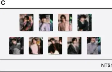 SnowMan POPUP 포토 카드 C 타이베이