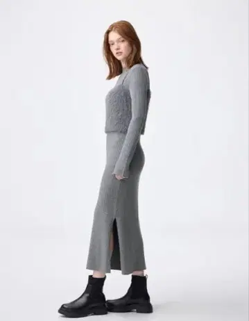 gu 2피스 뷔스티에 세트 원피스