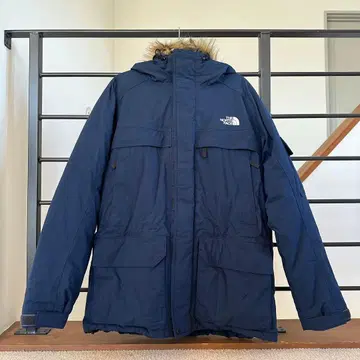 The North Face 네이비 다운 자켓