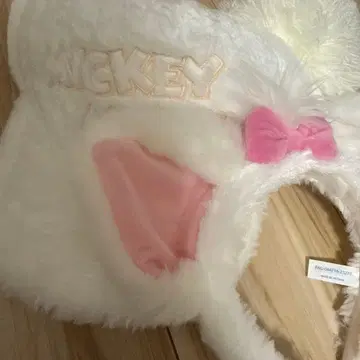 디즈니 미키 폼폼 캡 마리 머리띠