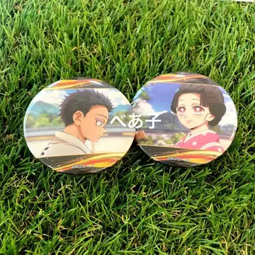 귀멸의 칼날 애니메이트 캐릭터 배지 컬렉션 하쿠지 코이유키 캔뱃지