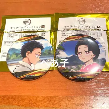 귀멸의 칼날 애니메이트 캐릭터 배지 컬렉션 하쿠지 코이유키 캔뱃지