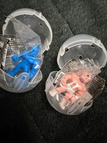 근육맨 케시 23 레어 근육맨 (컬러링 Ver와 파랑 Ver)