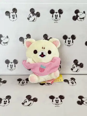 코리락쿠마 코리락쿠마의 딸기 없는 하루 테노리 봉제 인형