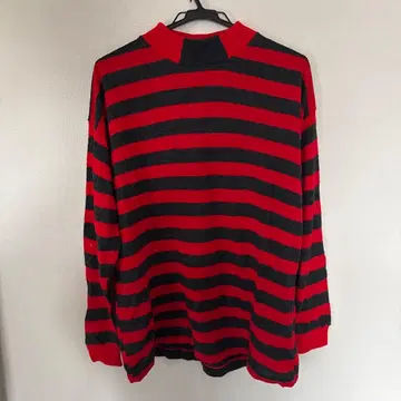 90s 빈티지 스트라이프 니트 스웨터 펑크