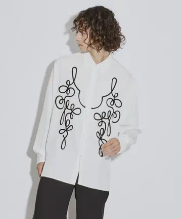 tk. TAKEO KIKUCHI 웨스턴 코드 셔츠