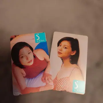 소피나 전화카드/모토가미 마나미 묶음 판매 2장