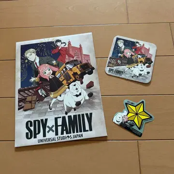 USJ SPY x FAMILY 사진 앨범 코스터 씰 세트 판매