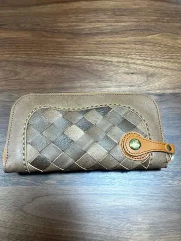 [ 새상품 ] robita 가죽 장지갑 브론즈 컬러