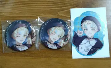 히바치 마나 캔뱃지 클리어 스티커