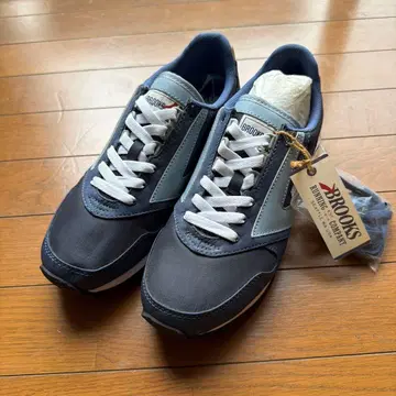 BROOKS 로우컷 스니커즈 27cm 네이비