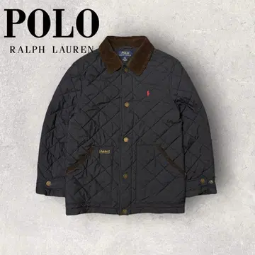 [ 폴로 랄프로렌 ] 퀼팅 자켓 여성용 XS 상당 네이비 e