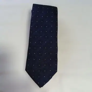 ARCODIO 알코디오 네이비 꽃무늬 도트 넥타이