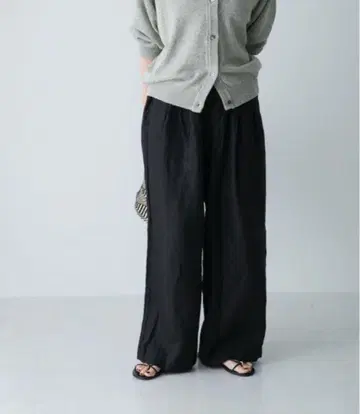 카구레 린넨 이지 팬츠