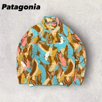 [파타고니아] 신틸라 스냅T 플리스 S 올 패턴 디자인 16년제 인기 d