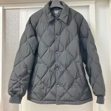 미사용 유니클로 퍼프 퀼팅 자켓 M 블랙