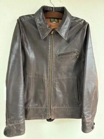 West Ride 가죽 자켓 40사이즈 브라운