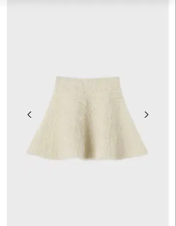 THE TOE 25AW 프리드리히 스커트 화이트 M