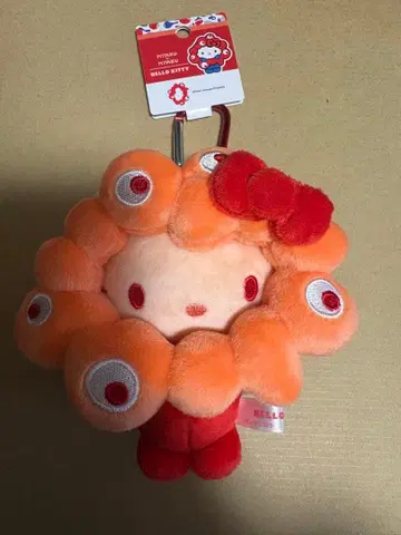 산리오 미야쿠미야쿠 변신 봉제 인형 BC 최애 컬러 키티 카라비너
