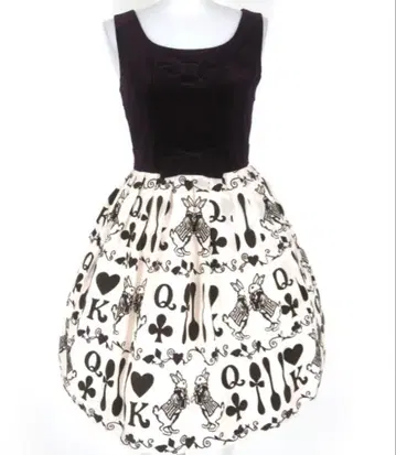 퀸즈 가든 슬리브리스 원피스