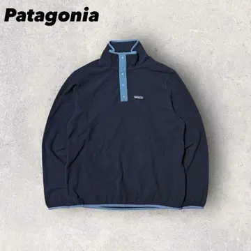 [ 파타고니아 ] 신틸라 스냅T 플리스 네이비 M 얇은 소재 19년제 d