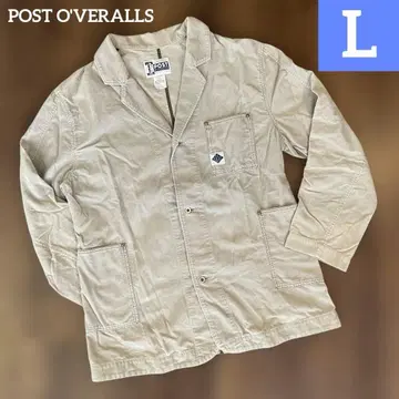 [ POST O'VERALLS 코듀로이 자켓 ] L 사이즈 베이지 일본제