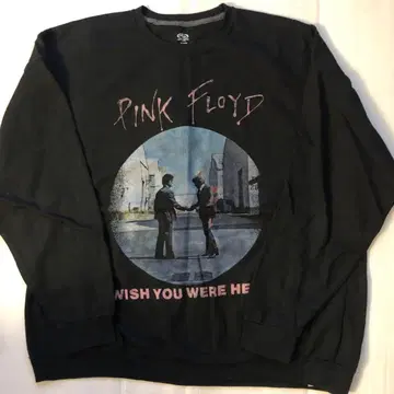 핑크 플로이드 PINK FLOYD 2XL 속기모 밴딩 맨투맨