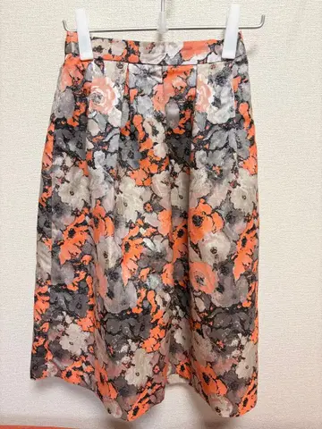 야마다야 SCOTCLUB Vin 롱 플레어 자카드 스커트