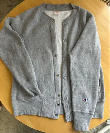 Champion 그레이 가디건