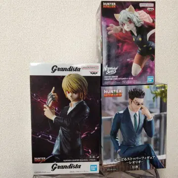 HUNTERxHUNTER 네페르피토&레오리오&클라피카 피규어 세트