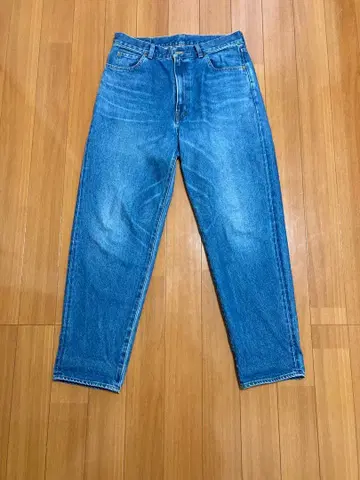 [ 새상품급 ] HARVESTY 5 포켓 데일리 테이퍼드 데님