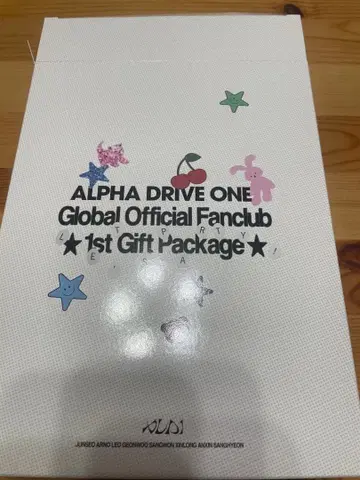 ALPHA DRIVE ONE 팬클럽 1st 기프트 패키지