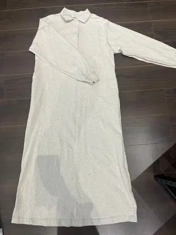 FREAK'S STORE 그레이 긴팔 셔츠 원피스