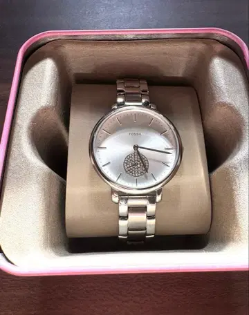 [ 새상품급 ] FOSSIL 실버 손목시계
