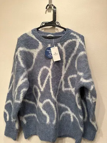 [ 새상품 ] URBAN RESEARCH Sonny Label 패턴 니트