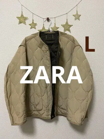 ZARA 리버서블 퀼팅 자켓 L