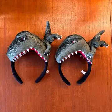 [ USJ ] 2개 세트 공룡 디자인 머리띠