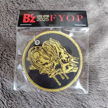 B'z LIVE-GYM2025 FYOP 플라이트 택 로고: 미개봉품
