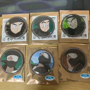 타소가레도키 캔뱃지 6종 세트